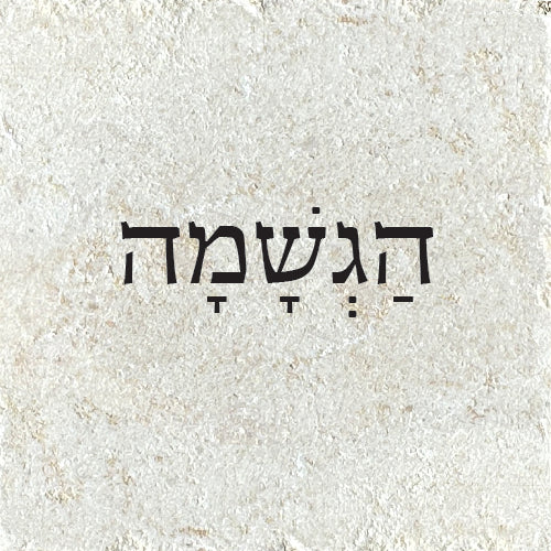 הַגְשָׁמָה