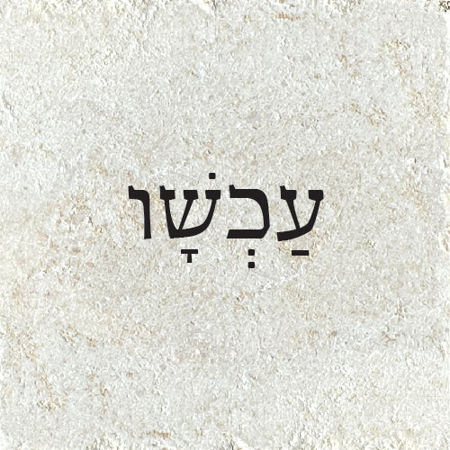עַכְשָׁו