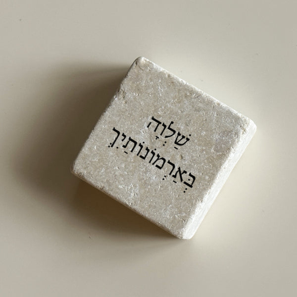 שַׁלְוָה בְּאַרְמוֹנוֹתַיִךְ